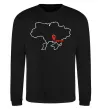Свитшот Херсон карта Черный фото
