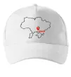 Кепка Херсон карта Белый фото