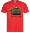 Чоловіча футболка Корабель Херсон Червоний фото