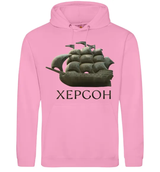 Женская толстовка (худи) Корабель Херсон Розовый фото