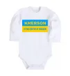 Дитячий бодік Kherson center of freedom Білий фото