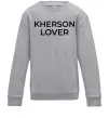Детский Свитшот Kherson lover Серый меланж фото