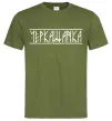 Чоловіча футболка Черкащанка Оливковий фото
