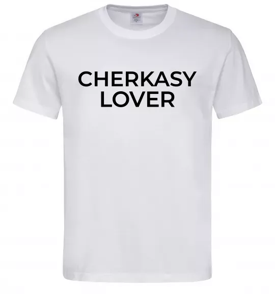 Чоловіча футболка Cherkasy lover Білий фото