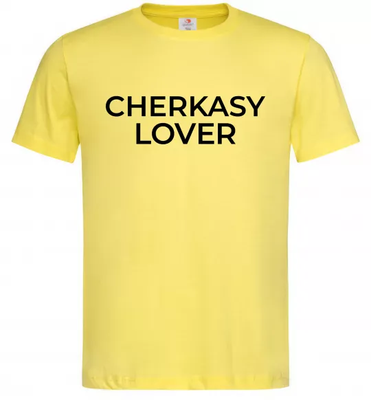 Чоловіча футболка Cherkasy lover Лимонний фото