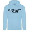 Чоловіча толстовка (худі) Cherkasy lover Блакитний фото