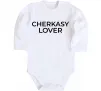 Детский боди Cherkasy lover Белый фото