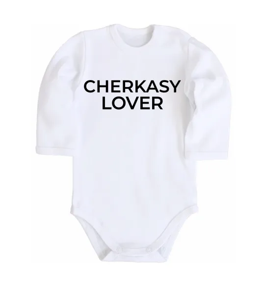 Дитячий бодік Cherkasy lover Білий фото