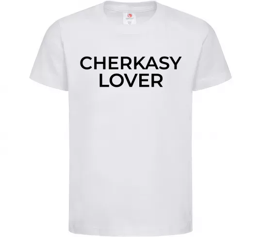 Дитяча футболка Cherkasy lover Білий фото
