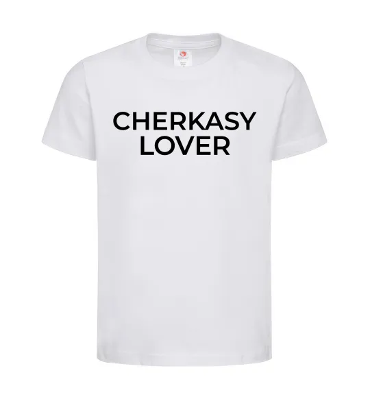 Детская футболка Cherkasy lover Белый фото