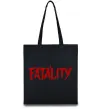 Еко-сумка Fatality Чорний фото