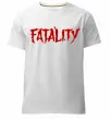 Мужская премиум футболка Fatality Белый фото