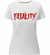 Жіноча преміум футболка Fatality Білий фото