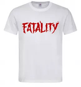 Мужская футболка Fatality Белый Мужская футболка Fatality Белый фото