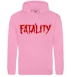 Мужская толстовка (худи) Fatality Розовый фото