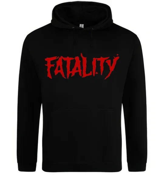 Мужская толстовка (худи) Fatality Черный фото