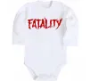 Детский боди Fatality Белый фото