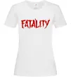 Женская футболка Fatality Белый фото