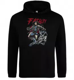 Женская толстовка (худи) Fatality Raiden Черный фото