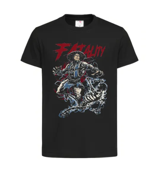 Детская футболка Fatality Raiden Черный фото