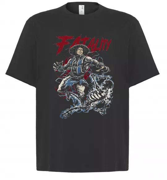 Футболка Оверсайз Fatality Raiden Черный фото