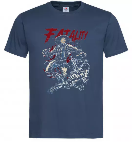 Мужская футболка Fatality Raiden Темно-синий фото
