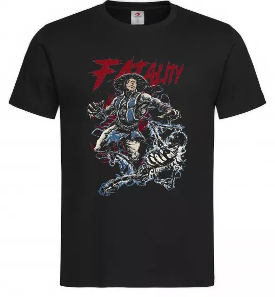Мужская футболка Fatality Raiden Черный фото