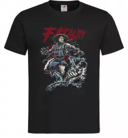 Мужская футболка Fatality Raiden Черный Мужская футболка Fatality Raiden Черный фото