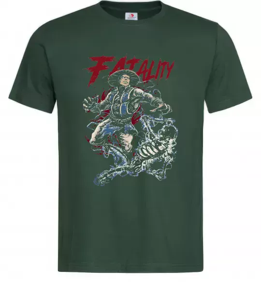 Мужская футболка Fatality Raiden Темно-зеленый фото