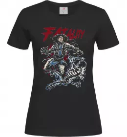 Женская футболка Fatality Raiden Черный фото