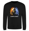 Світшот Scorpion and Sub-zero Mortal Kombat Чорний фото