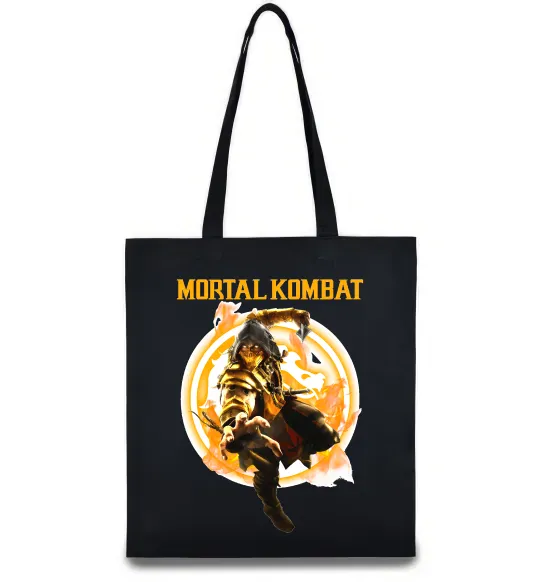 Эко-сумка Scorpion Mortal Kombat Черный фото
