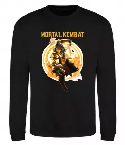 Свитшот Scorpion Mortal Kombat Черный фото