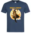 Мужская футболка Scorpion Mortal Kombat Темно-синий фото