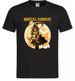 Мужская футболка Scorpion Mortal Kombat Черный Мужская футболка Scorpion Mortal Kombat Черный фото