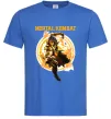Мужская футболка Scorpion Mortal Kombat Ярко-синий фото