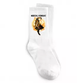 Носки Scorpion Mortal Kombat Белый фото