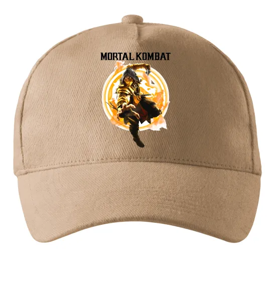 Кепка Scorpion Mortal Kombat Песочный фото