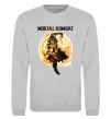 Свитшот Scorpion Mortal Kombat Серый меланж фото