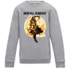 Детский Свитшот Scorpion Mortal Kombat Серый меланж фото