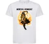 Детская футболка Scorpion Mortal Kombat Белый фото