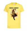Дитяча футболка Scorpion Mortal Kombat Лимонний фото
