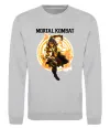 Світшот Scorpion Mortal Kombat Сірий меланж Світшот Scorpion Mortal Kombat Сірий меланж фото