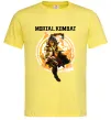 Мужская футболка Scorpion Mortal Kombat Лимонный фото