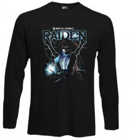 Лонгслив Raiden Mortal Kombat Черный фото