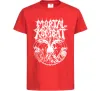 Детская футболка Mortal Kombat art Красный фото
