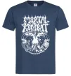 Мужская футболка Mortal Kombat art Темно-синий фото