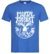 Мужская футболка Mortal Kombat art Ярко-синий фото