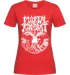 Женская футболка Mortal Kombat art Красный фото