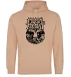 Мужская толстовка (худи) Mortal Kombat art Песочный фото